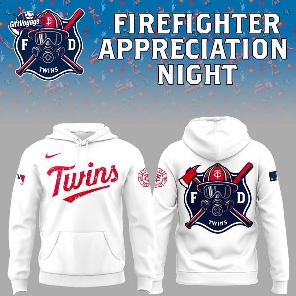 Twins x Firefighter Appreciation 2025 Special Hoodie