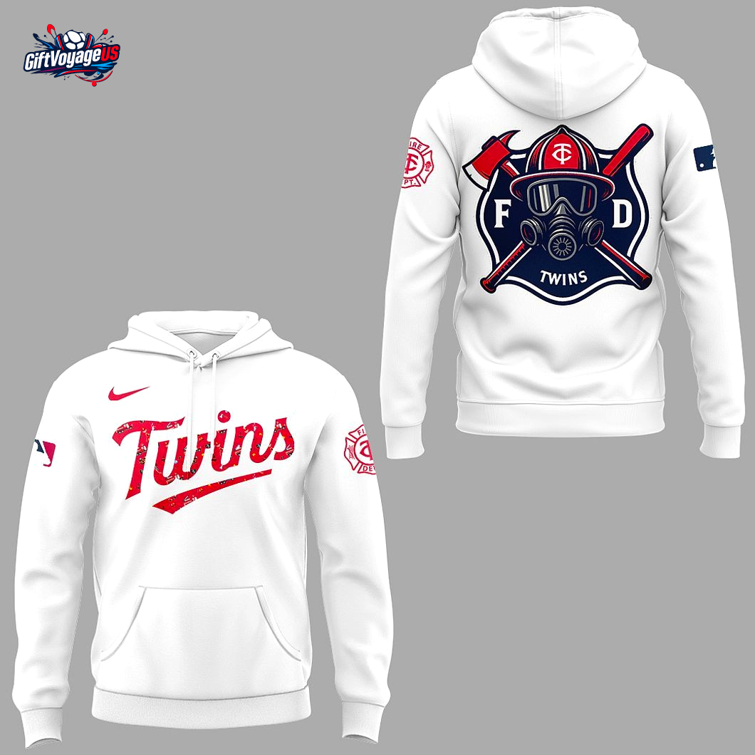 Twins x Firefighter Appreciation 2025 Special Hoodie Twins x Firefighter Appreciation 2025 Special Hoodie