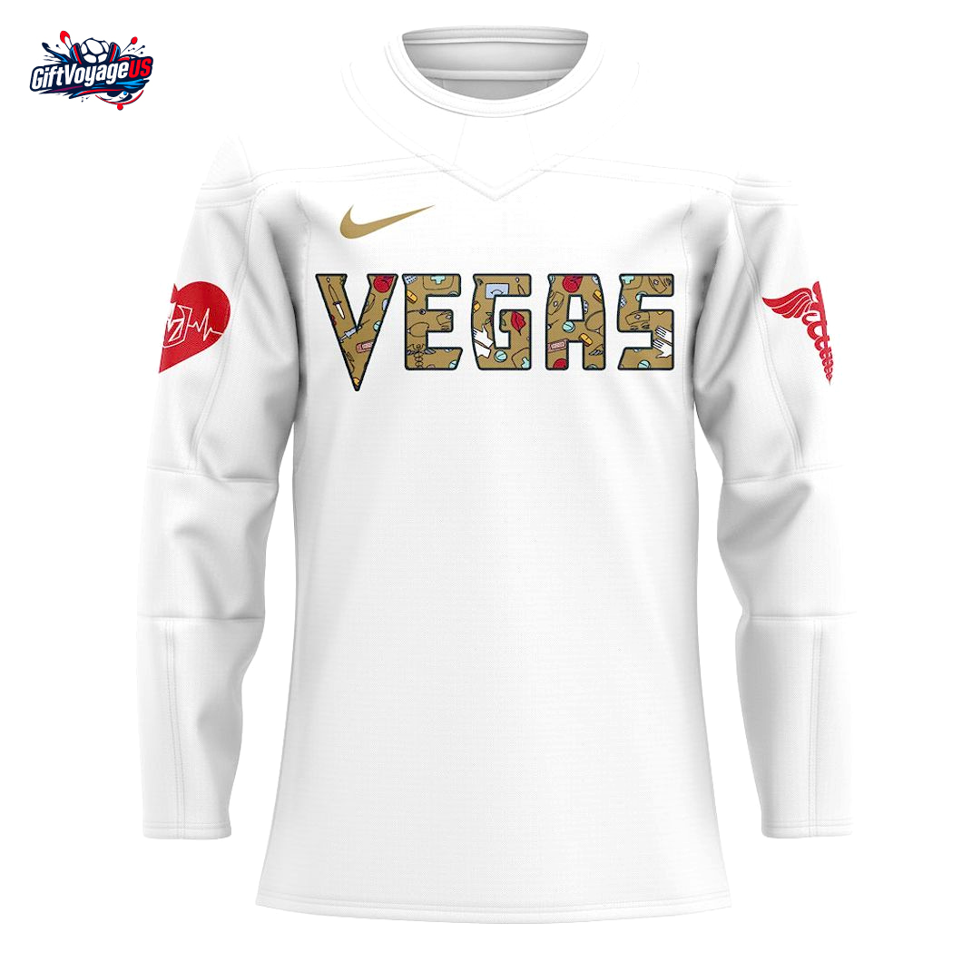 Vegas Golden Knights x Nurses Appreciation 2025 Hockey Jersey Vegas Golden Knights x Nurses Appreciation 2025 Hockey Jersey