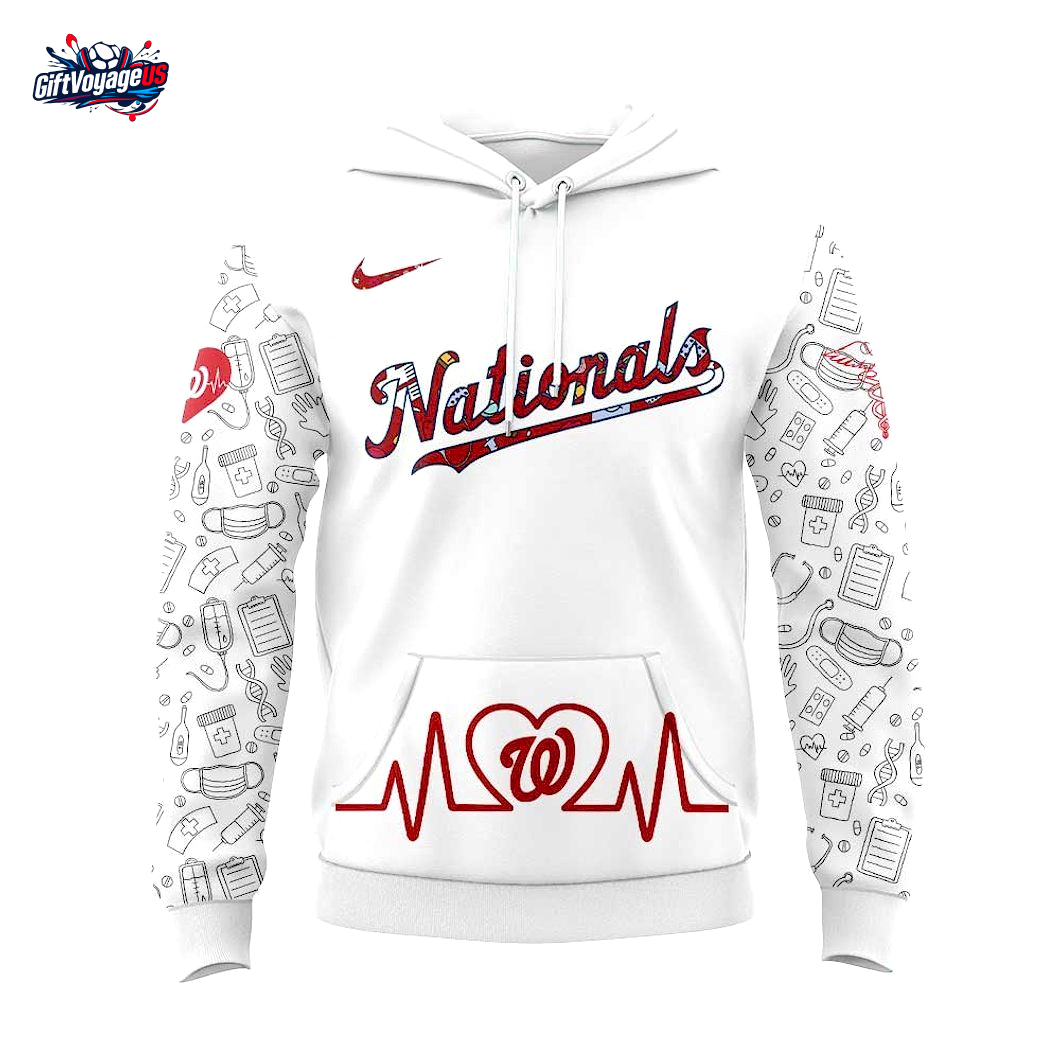 Washington Nationals x Nurses Appreciation 2025 Special Hoodie Washington Nationals x Nurses Appreciation 2025 Special Hoodie