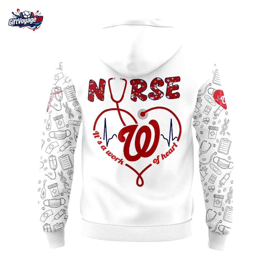Washington Nationals x Nurses Appreciation 2025 Special Hoodie Washington Nationals x Nurses Appreciation 2025 Special Hoodie