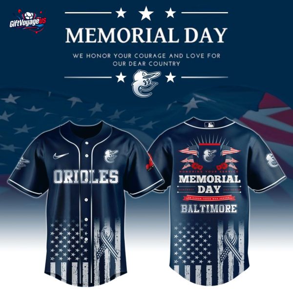 Baltimore Orioles Memorial Day 2025 Jersey