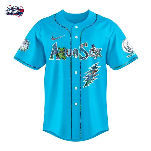 Everett AquaSox Grateful Dead 60th 2025 Jersey
