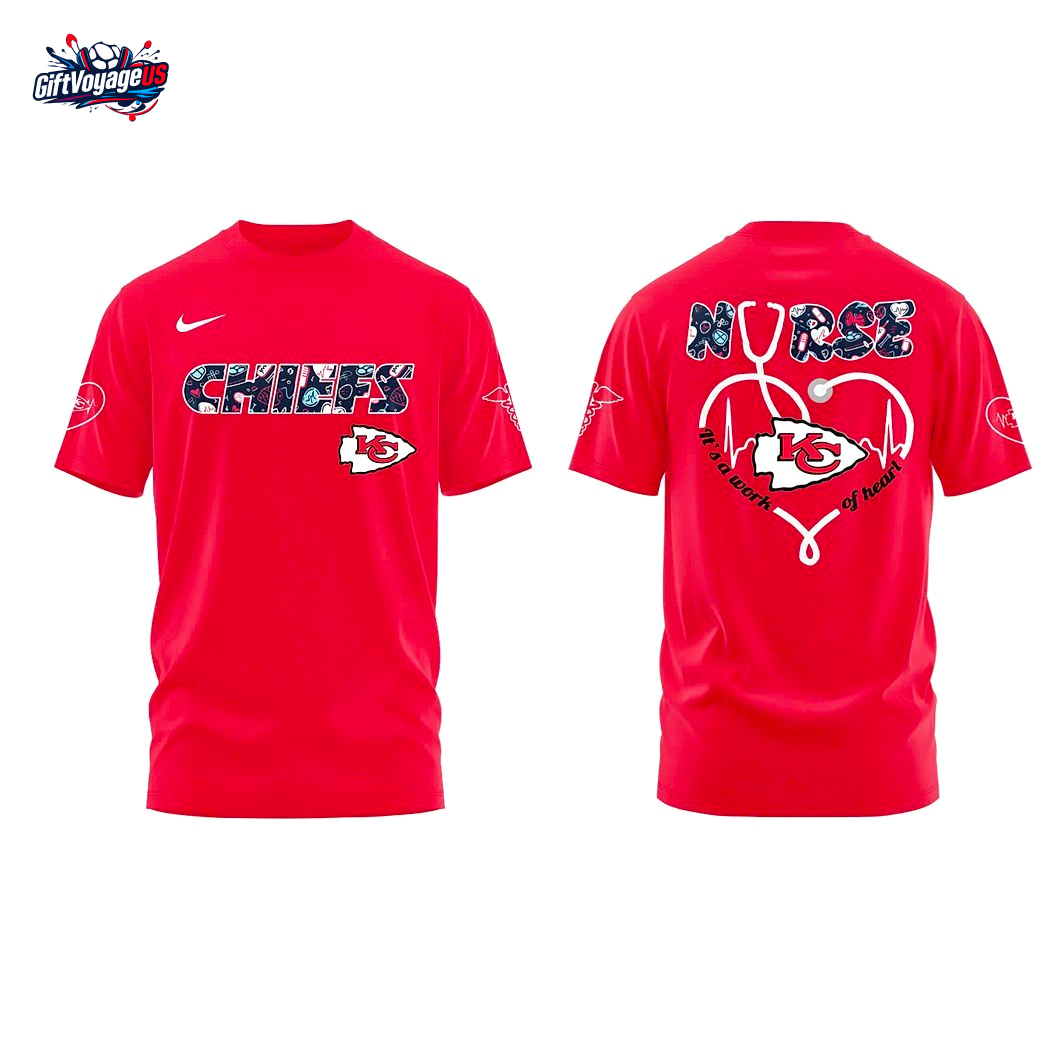 Kansas City Chiefs Nurses 2025 3D T-Shirt Kansas City Chiefs Nurses 2025 3D T-Shirt