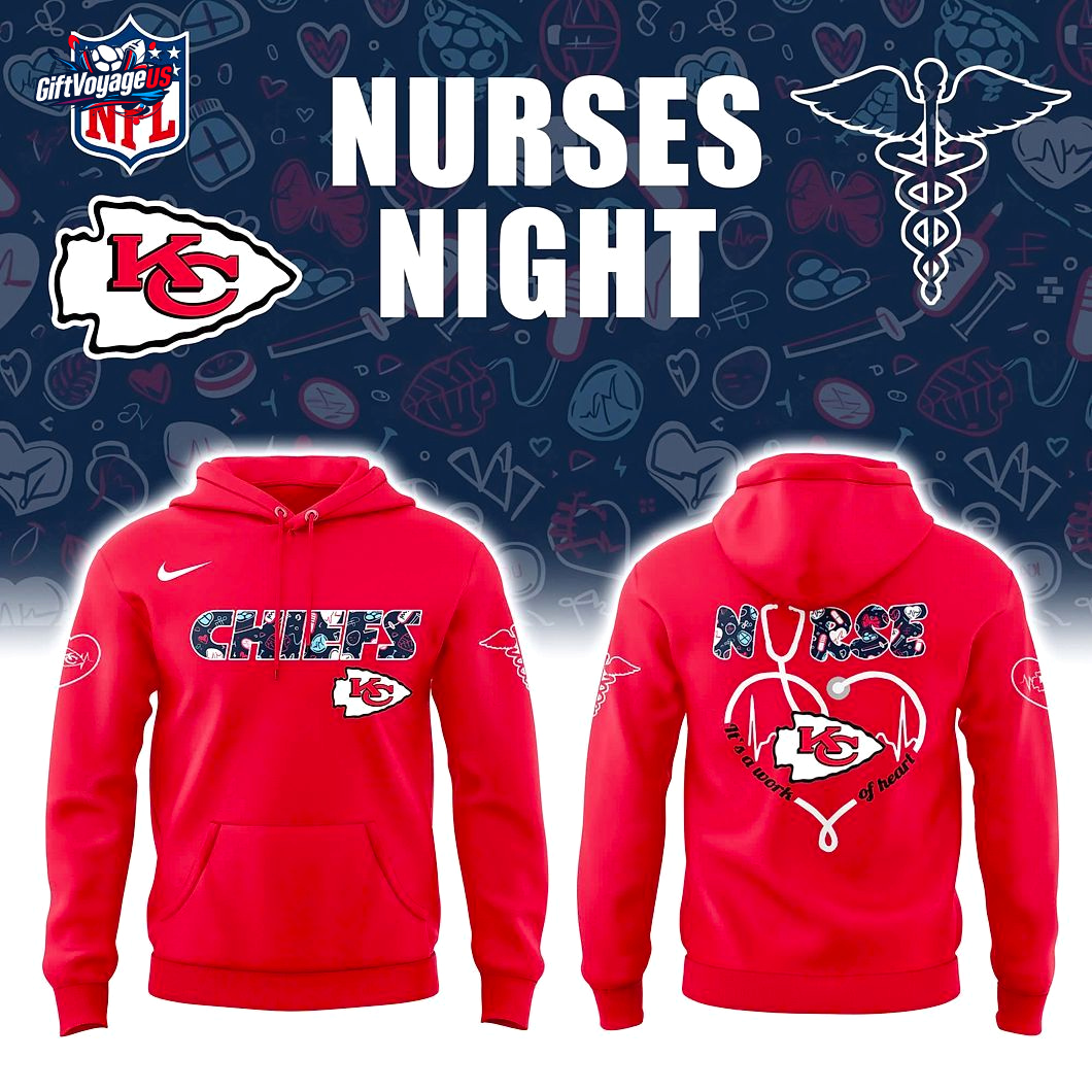 Kansas City Chiefs Nurses 2025 Hoodie Kansas City Chiefs Nurses 2025 Hoodie