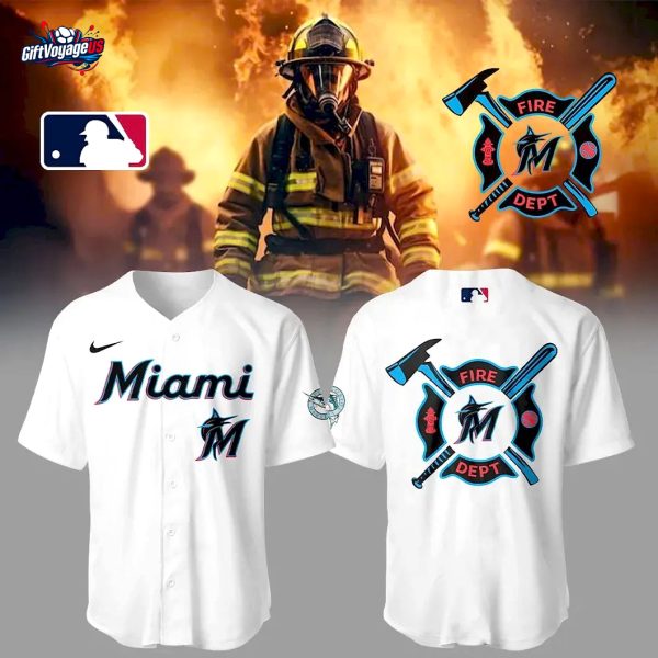 Miami Marlins x Firefighter Appreciation 2025 Jersey