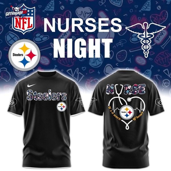 Pittsburgh Steelers Nurses 2025 T-Shirt