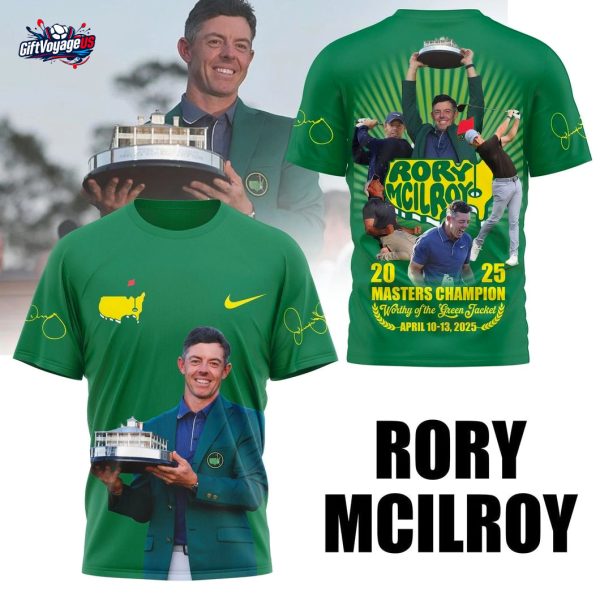 Rory McIlroy x Masters Tournament 3D T-Shirt