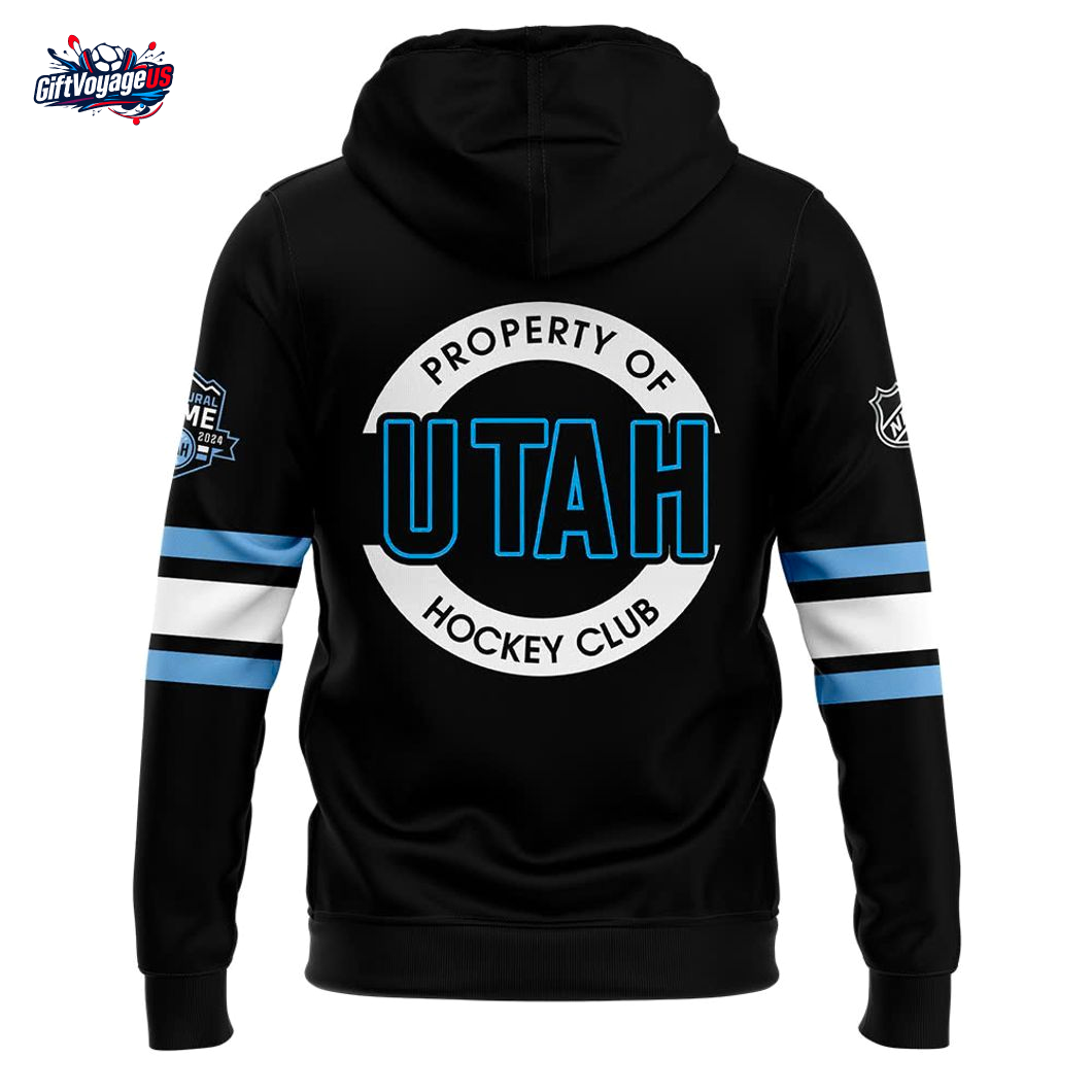Utah Mammoth Hockey 2025 Limited Black Hoodie Utah Mammoth Hockey 2025 Limited Black Hoodie